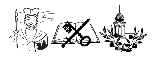 Logo Římskokatolické farnosti Nezamyslice na Hané, Dobromilice, Tištín